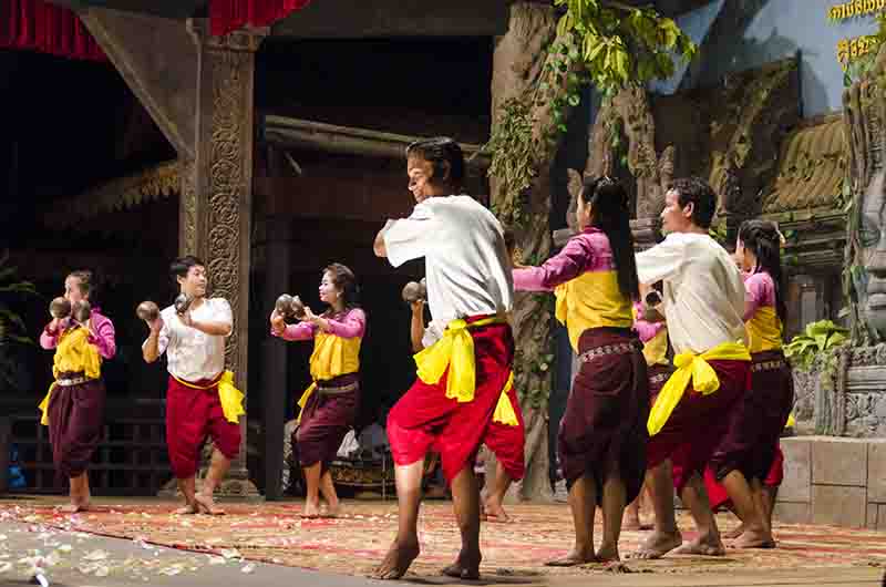 39 - Camboya - Siem Reap - danzas tradicionales